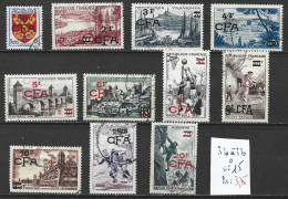 REUNION 320 à 30 Oblitérés Côte 15 € - Used Stamps