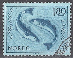 Norwegen Norway 1977. Mi.Nr. 752, Used O - Gebruikt