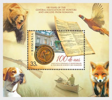 Romania / Roemenië - Postfris / MNH - Sheet Hunting Dogs 2024 - Neufs