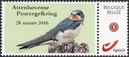 Mystamp/Duostamp** - Hirondelle De Cheminée / Boerenzwaluw- Attenhovense Kring - Timbre Clair / Zegel Lichte Kleur - Ungebraucht