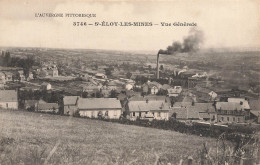 St éloy Les Mines * Vue Générale Du Village * Mines Cheminée - Saint Eloy Les Mines