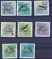 POLSKA POLAND 1966 Birds Songbirds, MNH - Songbirds & Tree Dwellers