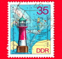 GERMANIA - DDR - Usato - 1975 - Fari - Lighthouse - Peenemünde (1954) - 35 - Gebraucht