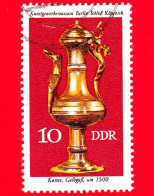 GERMANIA - DDR - Usato - 1976 - Artigianato Di Lusso - Brocca - Vaso In Ottone (1500 Circa) - 10 - Gebraucht