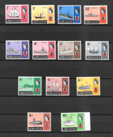 Gibraltar 1967 Ships, Almost Complete Set To 10/- MNH **(see Description)**(G471) - Gibraltar