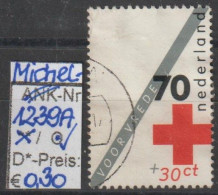 1983 - NIEDERLANDE - SM "Rotes Kreuz - Recht A. Hilfe.." 70+30 C Mehrf. - O Gestempelt - S.Scan (1239Ao Nl) - Gebraucht