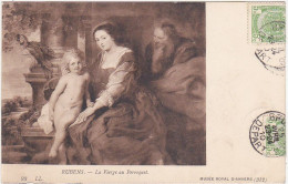 Belgique / MUSEE ROYAL D'ANVERS (312) - RUBENS - La Vierge Au Perroquet - 1910 - Museen