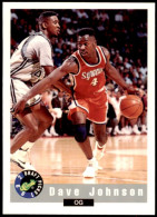 24 Dave Johnson - Portland Trail Blazers - Carte NBA 1992 Classic Draft Picks Basketball - Other & Unclassified