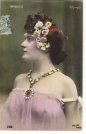 Belle Femme Avec Fleurs Cheveux - Prioglis - Olympia - Signé Walery - Walery