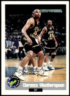 28 Clarence Weatherspoon - Philadelphia 76ers - Carte NBA 1992 Classic Draft Picks Basketball - Autres & Non Classés