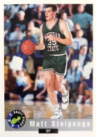 32 Matt Steigenga - Chicago Bulls - Carte NBA 1992 Classic Draft Picks Basketball - Autres & Non Classés