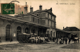 N43 - 38 - GRENOBLE - Isère - La Gare - Grenoble