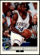 39 Alonzo Jamison - Kansas Jayhawks - Carte NBA 1992 Classic Draft Picks Basketball - Autres & Non Classés