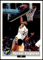 42 Vernel Singleton - LSU Tigers - Carte NBA 1992 Classic Draft Picks Basketball - Autres & Non Classés