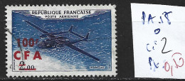 REUNION PA 58 Oblitéré Côte 2 € - Luchtpost