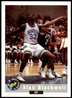 80 Alex Blackwell - Monmouth Hawks - Carte NBA 1992 Classic Draft Picks Basketball - Sonstige & Ohne Zuordnung