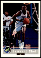 90 Lambert Shell - Bridgeport Purple Knights - Carte NBA 1992 Classic Draft Picks Basketball - Altri & Non Classificati