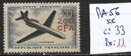 REUNION PA 56 ** Côte 33 € - Luchtpost