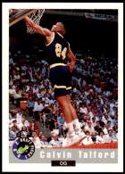 94 Calvin Talford - East Tennessee State Buccaneers - Carte NBA 1992 Classic Draft Picks Basketball - Otros & Sin Clasificación