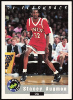 95 Stacey Augmon FB - UNLV Runnin' Rebels - Carte NBA 1992 Classic Draft Picks Basketball - Autres & Non Classés