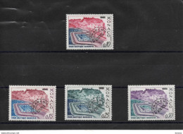 MONACO 1964 STADE NAUTIQUE Yvert 23-26 NEUF** MNH Cote : 7,20 Euros - Precancels