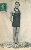 NATATION   Eugene ESTRADE  Détenteur Du Record Français De La Traversée De Paris A La Nage 1907 - Schwimmen