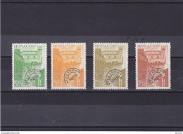 MONACO 1977 TOUR DE L'HORLOGE Yvert 46-49 NEUF** MNH Cote 5,50 Euros - Prematasellado