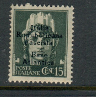 Base Italienne N°2 - Fausse Surcharge - Neuf ** - War Stamps