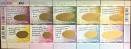 South Africa 2010 Quiz Sheetlet MNH - Unused Stamps