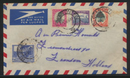 Flugpost Afrika Brief Ab Bloemfontein Nach Niederlande - Cartas & Documentos