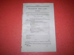 Bulletin Des Lois: Administration & Police Des Equipages Des Paquebots De Poste De La Méditerranée - Décrets & Lois