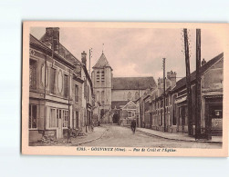 GOUVIEUX : Rue De Creil Et L'Eglise - Très Bon état - Gouvieux