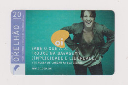 BRASIL - Orelhao Inductive Phonecard - Brasile