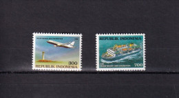LI02 Indonesia 1996 Aviation And Maritime Year Mint Stamps - Indonesia