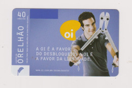 BRASIL - Orelhao Inductive Phonecard - Brésil