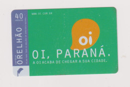 BRASIL - Orelhao Inductive Phonecard - Brazil