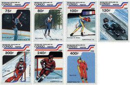 727326 HINGED CONGO 1989 16 JUEGOS OLIMPICOS INVIERNO ALBERTVILLE 1992 - Neufs