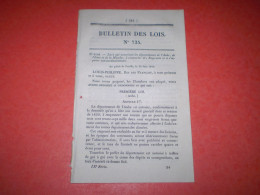 Lois: Construction Pont à Autevielle Sur Le Saison & à Casseneuil Sur Le Lot Avec Tarifs De Passage. - Décrets & Lois