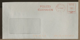GERMANY - DEUTSCHE - EMA - CUXHAVEN  - GENDARMERIE   POLIZIA   POLICE   POLIZEI - Macchine Per Obliterare (EMA)
