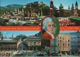 88900 - Österreich - Salzburg - 4 Teilbilder - 1986 - Salzburg Stadt
