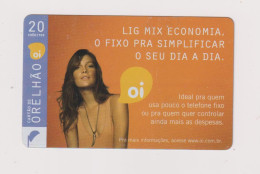 BRASIL - Orelhao Inductive Phonecard - Brasilien