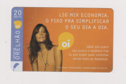 BRASIL - Orelhao Inductive Phonecard - Brasile