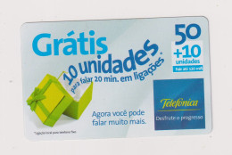 BRASIL - 10 Units Free Inductive Phonecard - Brazil