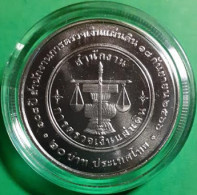 Thailand 20 Baht 2023, 108th An. Of State Audit Office, KM Y#New, Unc Capsuled - Tailandia