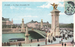 FRANCE - Paris - Le Pont Alexandre Lll - Carte Postale Ancienne - Puentes