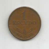 PORTUGAL 1$00 ESCUDO 1969 - Portugal