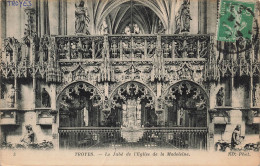 FRANCE - Troyes - Le Jubé De L'église De La Madelaine - Vue Générale Sur Le Jubé  - Carte Postale Ancienne - Troyes