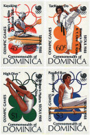 727334 HINGED DOMINICA 1989 24 JUEGOS OLIMPICOS VERANO SEUL 1988 - Dominique (1978-...)