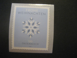 Österreich 2022- Weihnachtsmarke "Schneekristall", ** Ungebraucht Und Selbstklebend - Neufs
