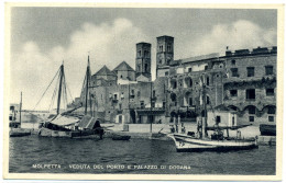 F.507  MOLFETTA - Bari - Veduta Del Porto E Palazzo Di Dogana - Molfetta